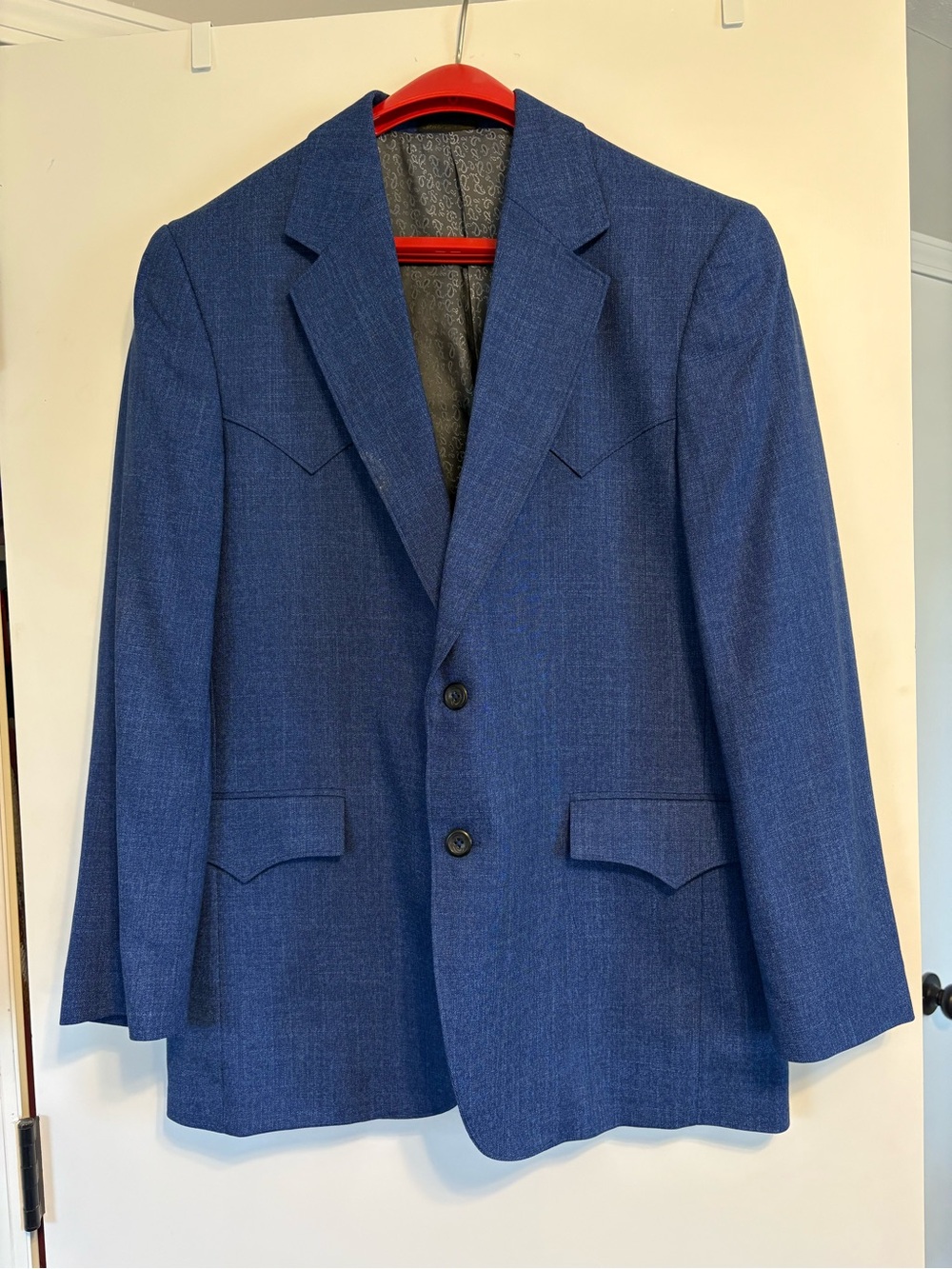 Western Blue Men’s Blazer